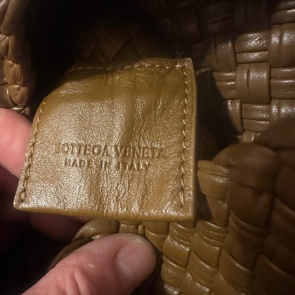 Bottega Brown Woven Handbag - Picture 4 of 6